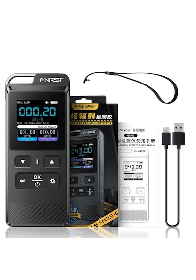 Fnirsi Gc-02 Geiger Sayacı Nükleer Radyasyon Test Cihazı