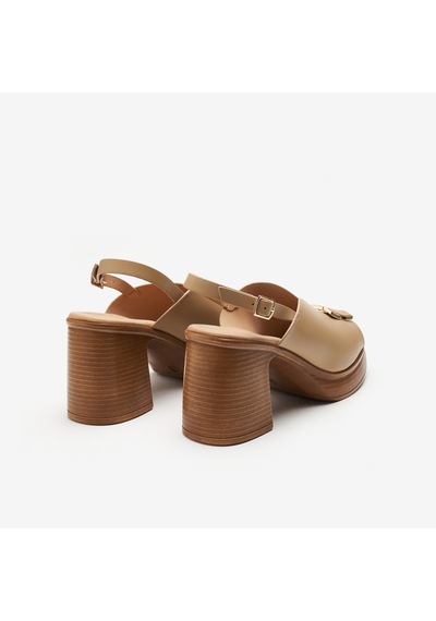 Beige Sandalet Kadın 8e6099dm Donna Serena T. 6099dm Bej