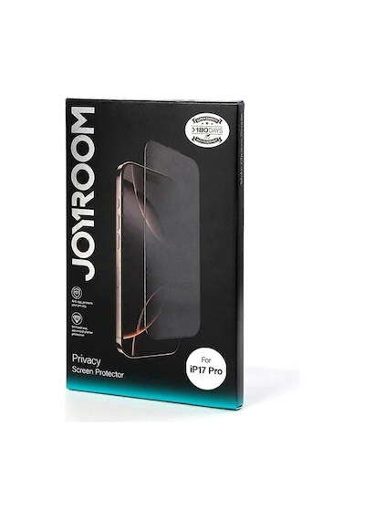 Joyroom Apple iPhone Uyumlu  17 Pro Privacy Cam Ekran Koruyucu