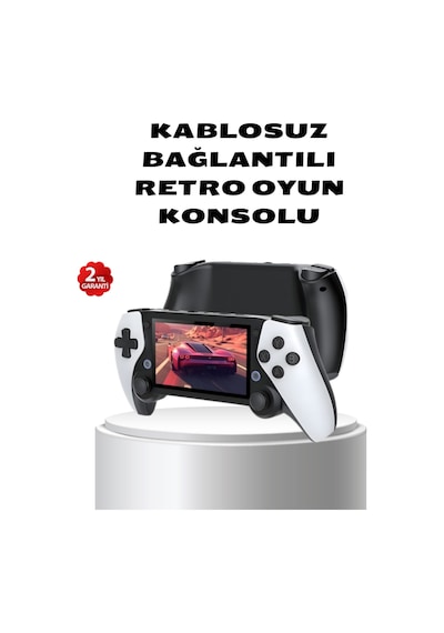 Taşınabilir Retro Oyun Konsolu - 4.3 İnç Ekran, 64 Gb Hafıza Ve Klasik Oyun Arşivi