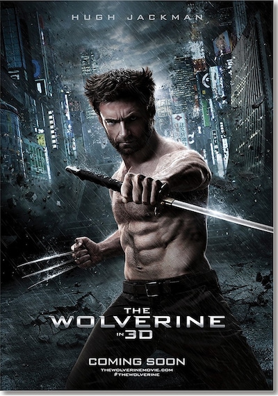 Cakasepetim The Wolverine Film Poster Ahşap Mdf Tablo