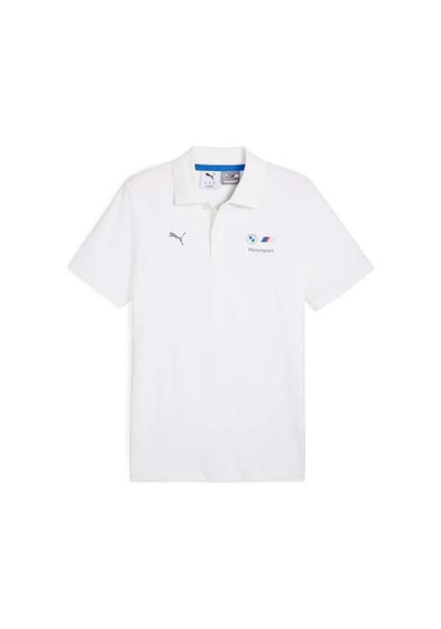 Puma Erkek Polo Tişört Bmw M Motorsport Jaquard 63291602 Beyaz