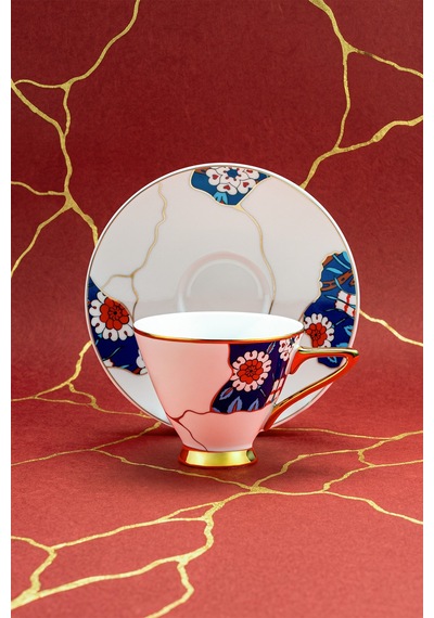 Emsan Kintsugi 6 Kişilik Kahve Fincan Takımı 100 Ml Multicolor