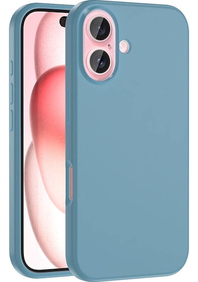 Apple Uyumlu iPhone 16 Kılıf Magsafe Şarj Özellikli Sıvı Teknolojili Silinebilir Sert Kivi Kapak