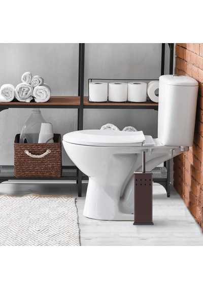 Tuvalet Fırçası Ve Tutucu, Banyo İçin Tuvalet Kase Fırçası, Tuvalet Temizleyici, Kokusuz, Bronz Diğer