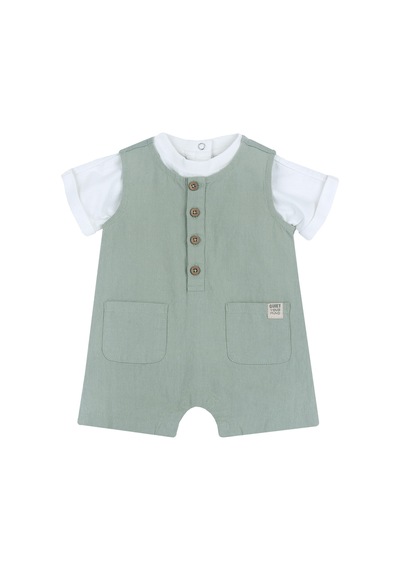 Chicco Takım / T-shirt+k.salopet 09073871000000 000055 Medıum Green Yeşil