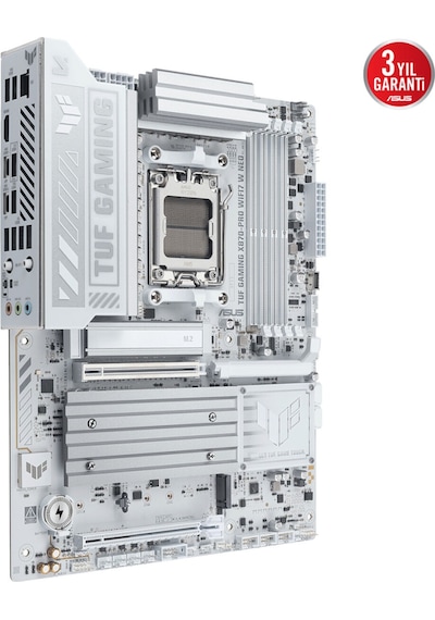 Asus Tuf Gamıng X870-pro Wıfı7 W Neo, 4xddr5, 4xm.2, Hdmı, Dp, Type-c, Wi-fi 7, Bluetooth V5.4, Am5 Soket Gamıng Anakart