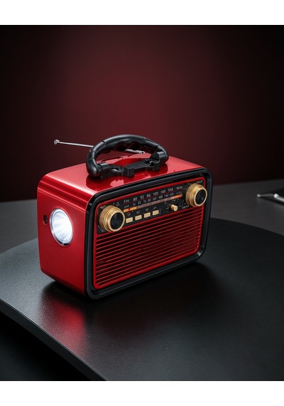 Ahşap Radyo Led Işıklı Tf Sd Usb Girişli Uuczzzzktf1467radyoooo2-1