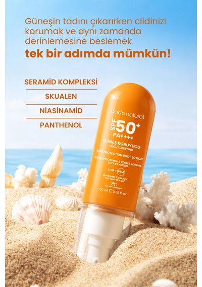 50 Spf Güneş Koruyucu Vücut Losyonu 100 Ml