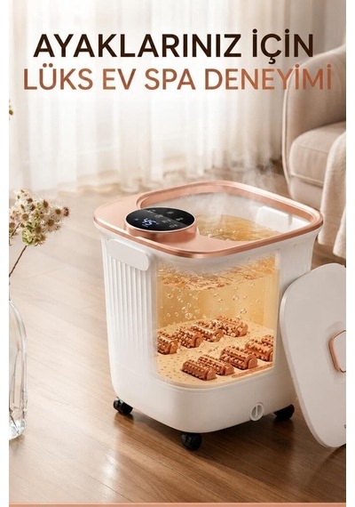 Premium N3 Cf668 Akıllı Sulu Ayak Masaj Cihazı Bireysel Bakım Ev Tipi Beyaz Cihaz