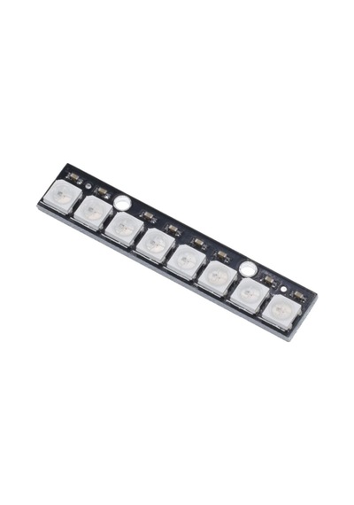 8 Bit Neopixel Ws2812b 5050 Rgb Led Modül 8 Li 5050 Adreslenebilir Rgb Stick Lamba Strip Full Color