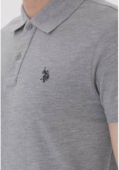 U.s. Polo Assn. Gtp04ıy025 Gri Erkek Polo Yaka T-shirt 2084151 Gri