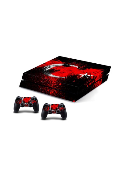 PS4 Fat Bayrak Sticker Seti