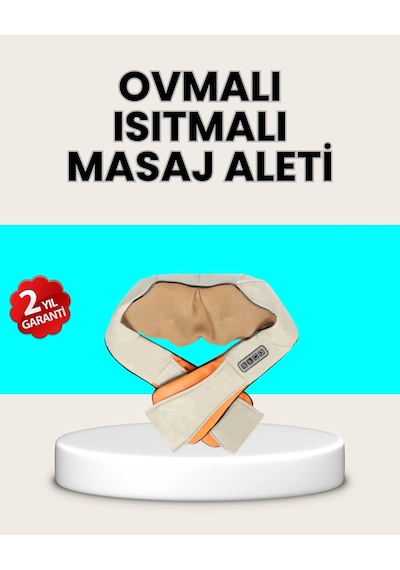 Ev Tipi Ovmalı Isıtmalı Boyun Omuz Bel Masaj Aleti Kolay Kullanım Çok Renkli