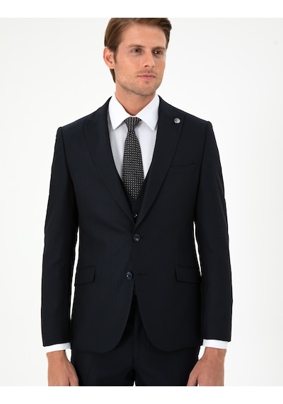 Pierre Cardin Erkek Lacivert Takım Elbise 50292195-vr033