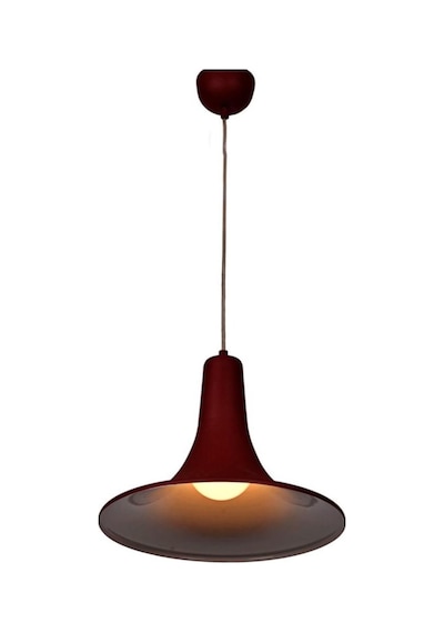 Riolight Retro Bordo Içi Beyaz Tekli Metal Sarkıt Avize (538290850)