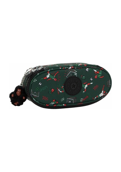 Kipling Duobox Medium Kalem Çantası Soccer Print Kı62312kt Çok Renkli