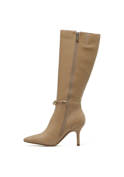 Nine West Denay 2pr Nude Kadın Topuklu Bot 000000000101189127 Bej