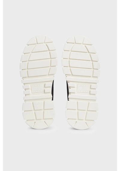 Tommy Jeans Zebra Desenli Platform Sneaker Ayakkabı Kadın Ayakkabı En0en03070 Bds Siyah