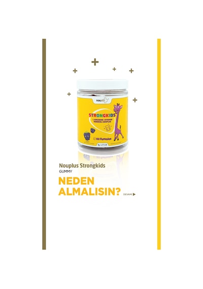 Nouplus Strong Kids 60 Gummies