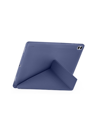 Samsung Uyumlu Galaxy Tab S11 Ultra Kılıf Tri Folding Kalem Bölmeli Standlı Arka Kapak