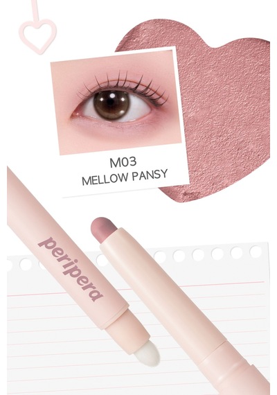 Topaklanma Yapmadan Kolayca Uygulanan Kalem Far Perıpera Mood In Shade Eye Stick M03 Mellow Pansy M03 Mellow Pansy