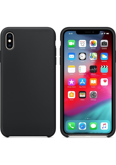 Apple Uyumlu iPhone XS Max Kilif Liquid Içi Kadife Tam Koruma Lansman 409270722