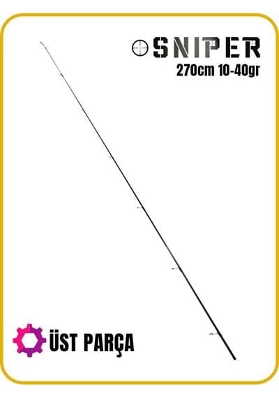 Fujin Sniper 270cm 10-40gr Üst Parça Std