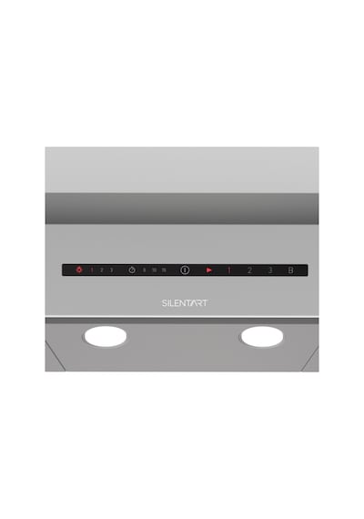 Flowart Turbolu Silenart QBL62CB - SS206 - D081SA Beyaz Cam Ankastre Set