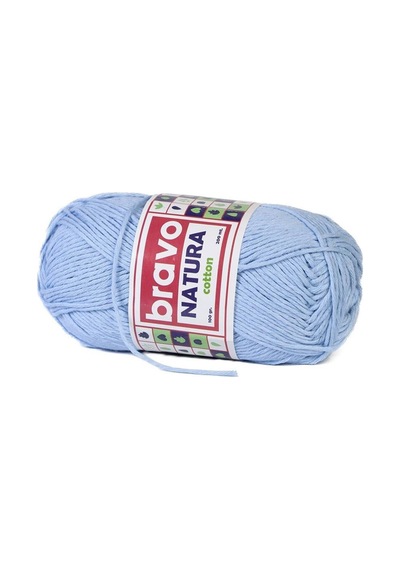 Natura Cotton Bebe Mavi 604 Pamuk İplik 100gr 200mt