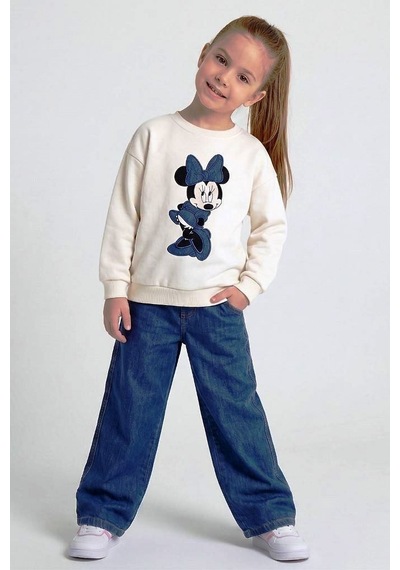 Dmb Kids Kız Pantalon Takım 26kdmb0868 Beyaz