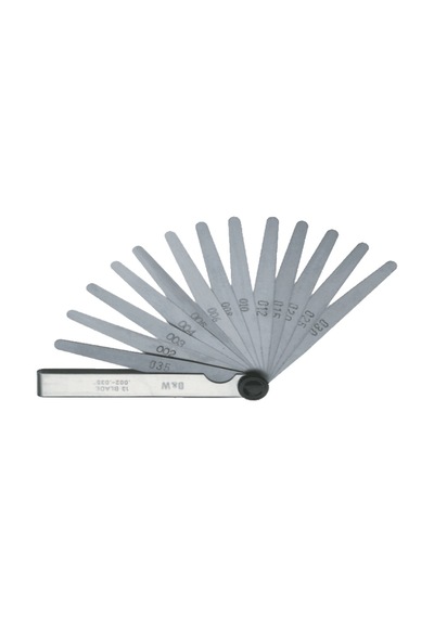 Dwmeasuring 13 Yaprak Filler Çakıları 0.05 1.00mm / 100mm