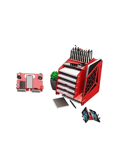 Design Voronoixl Ofis Masaüstü Organizer Seti A4 Evrak Rafı Pembe Genel