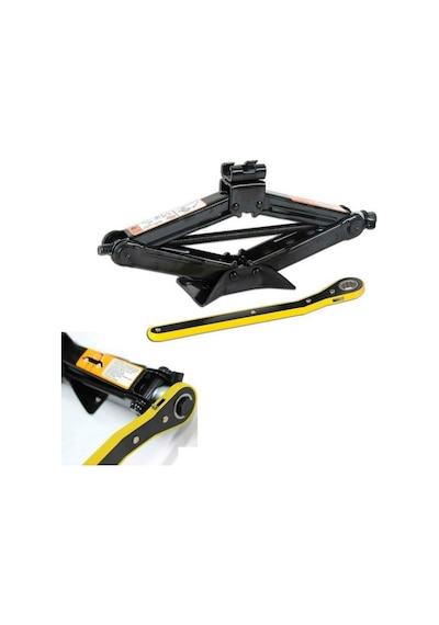 Tek Kollu Cırcırlı Akordiyon Kriko 1.5 Ton 1.sınıf Dayanıklı Mal