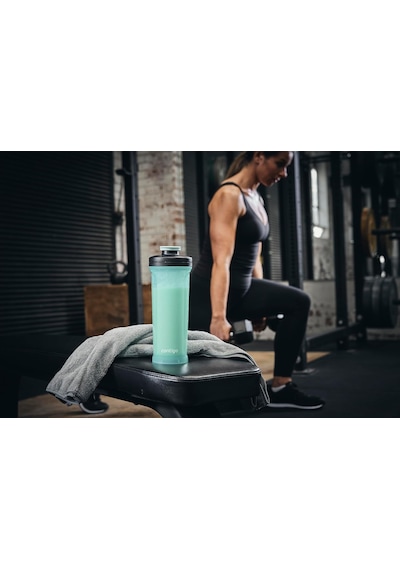 Shake Go Sporcu Suluğu & Shaker 820ml Turkuaz