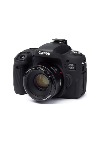 Easycover Canon 760D Silikon Kılıf Ecc760Db (Siyah)