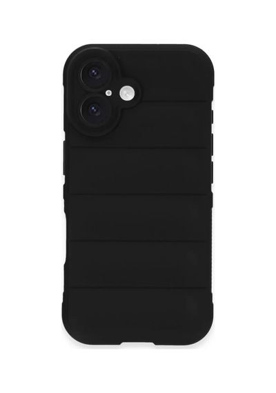 Newface Apple İphone 16 Plus Kılıf Optimum Silikon - Siyah