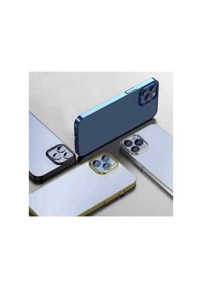 Apple İle Uyumlu İphone 13 Pro Kılıf Sun Kapak Gold