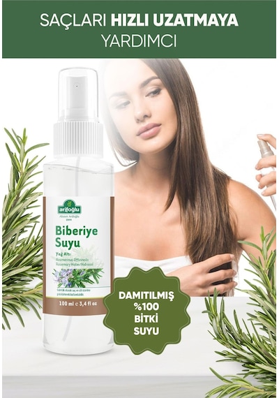 Arifoğlu Biberiye Suyu Hidrosol Sprey 100 ML