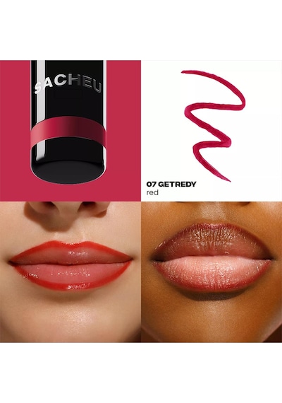 Sacheu Line & Shine Lip Duo Uzun Süre Kalıcı Dudak Şekillendirme Ve Parlaklık Seti 2x3.5ml Set 70918240