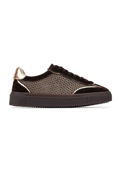 Tamer Tanca Kadın Kahverengi Süet Sneakers & Spor Ayakkabı 1063 209 Bn Ayk Y26 Kahve Suet