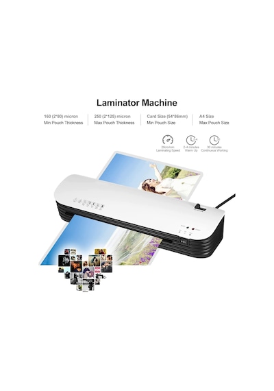 Valkyrie Dsmile Sl299 A4 Laminasyon Makinesi Sıcak Soğuk Termal A4 A5 A6