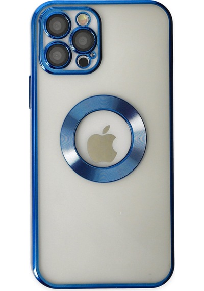 Apple iPhone Uyumlu 12 Pro Kılıf Slot Silikon - Mavi Bzsxx00 1