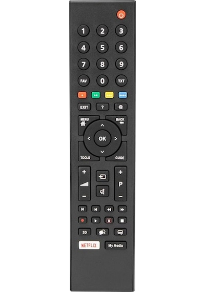 A Kalite Arçelik Uyumlu - Beko Smart Tv Netflix My Media Tuşlu Geniş Kalıp Universal Kumandası