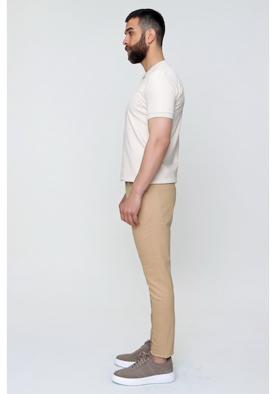 Efor P 1089 Slim Fit Camel Spor Pantolon Camel