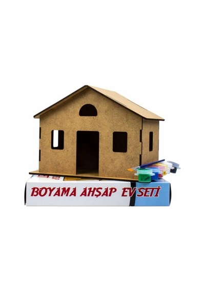 Ahşap Boyama Ev Mini Ahşap Boyama Ölçülere Dikkat