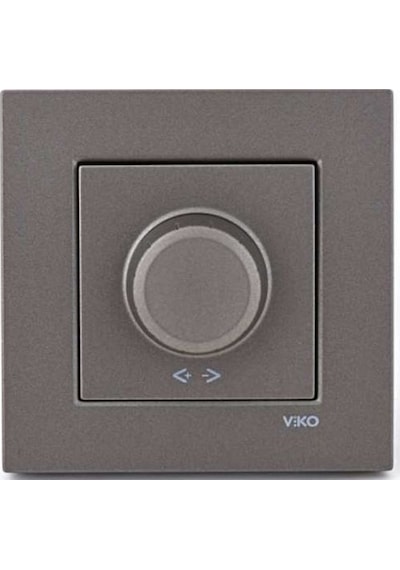 Viko Novella Antrasit Dimmer Çerçeveli