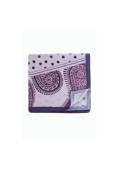 Trendexa Benekli Desenli Zr Şifon Fular 50 50 Cm Renkli 95759471