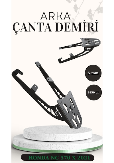 Nc700 Nc750 Sxd 2021 - 2024 Çanta Demiri & Nc 750 Uyumlu Egzoz Koruma Sacı Demiri 1