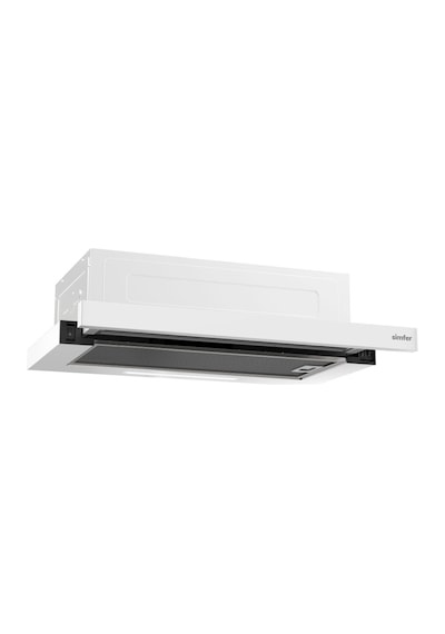 Simfer 8510 60CM Sürgülü Aspiratör Beyaz (Kurulumsuz)